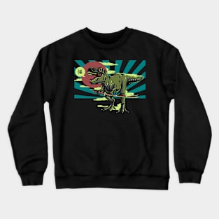 T.REX IS BACK- Dinosaur king Crewneck Sweatshirt